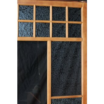 全面レトロガラス建具 4枚1組　GD0265Y 