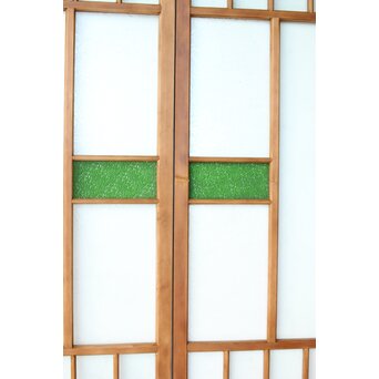 全面レトロガラス建具 4枚1組　GD0265Y 