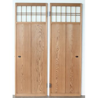 くもりガラス雪隠戸 2枚1組　GD0266