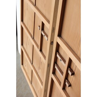 くもりガラス雪隠戸 2枚1組　GD0266 