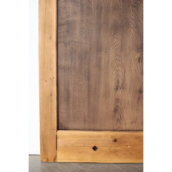 栗の二枚板蔵戸　W0182Y 