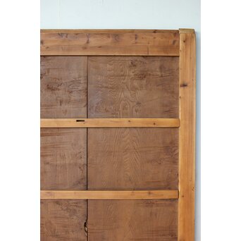 栗の二枚板蔵戸　W0182Y 