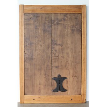 栗の二枚板蔵戸　W0182Y