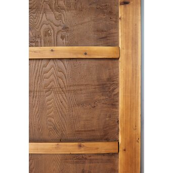栗の二枚板蔵戸　W0182Y 