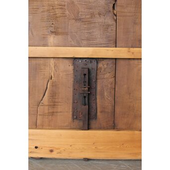 栗の二枚板蔵戸　W0182Y 