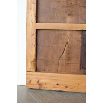 栗の二枚板蔵戸　W0182Y 