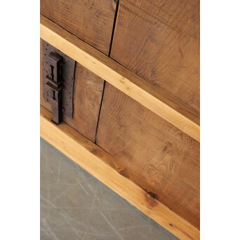 栗の二枚板蔵戸　W0182Y 