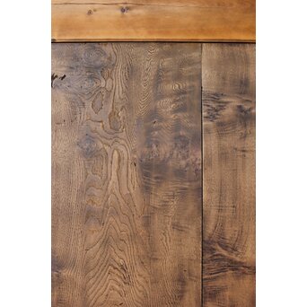 栗の二枚板蔵戸　W0182Y 