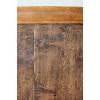 栗の二枚板蔵戸　W0182Y 