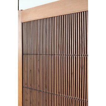 総欅 細格子蔵戸　W0184Y 