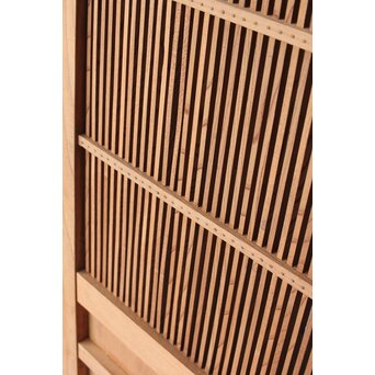 総欅 細格子蔵戸　W0184Y 