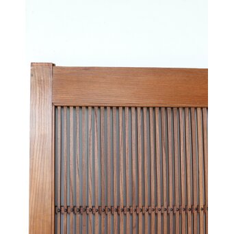 総欅 細格子蔵戸　W0184Y 