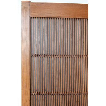 総欅 細格子蔵戸　W0184Y 