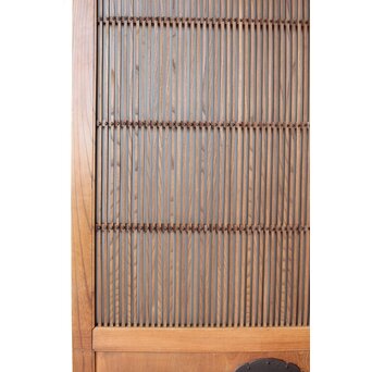 総欅 細格子蔵戸　W0184Y 