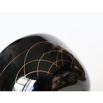 鈴谷鐡五郎 秋草に虫 蒔絵棗　Q374 