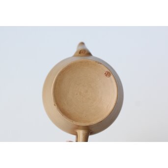 柴田一光 常滑焼 後手白泥急須　P516 