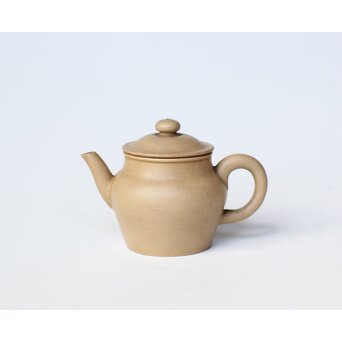 柴田一光 常滑焼 後手白泥急須　P516