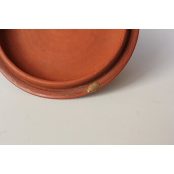 片岡二光 常滑焼 後手朱泥急須　P517 