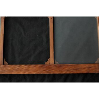 市松硝子の飾欄間 在庫2枚　R0458 