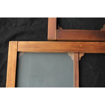 市松硝子の飾欄間 在庫2枚　R0458 