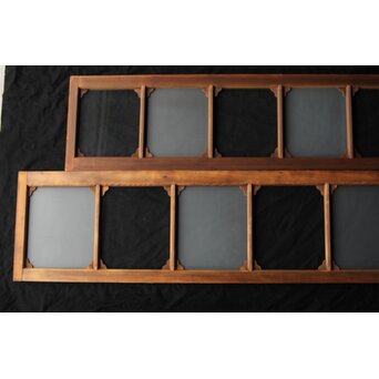 市松硝子の飾欄間 在庫2枚　R0458 