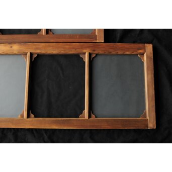 市松硝子の飾欄間 在庫2枚　R0458 