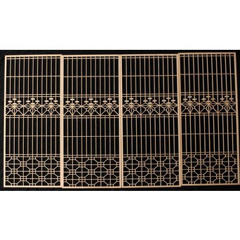 麻組子 部材 4枚1組　R0460