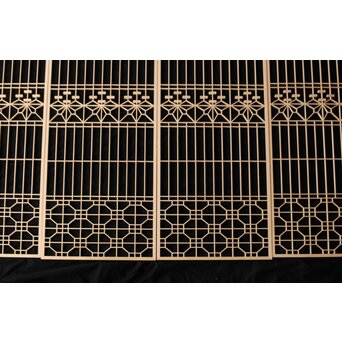 麻組子 部材 4枚1組　R0460 