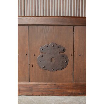 巾着金具 格子蔵戸　W0185 