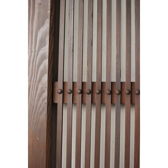 巾着金具 格子蔵戸　W0185 