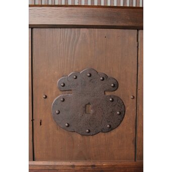 巾着金具 格子蔵戸　W0185 