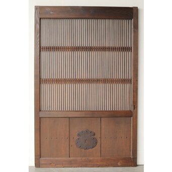 巾着金具 格子蔵戸　W0185