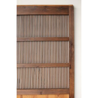 巾着金具 格子蔵戸　W0185 