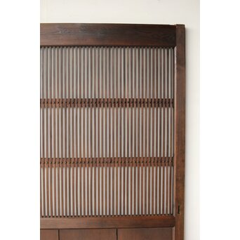 巾着金具 格子蔵戸　W0185 