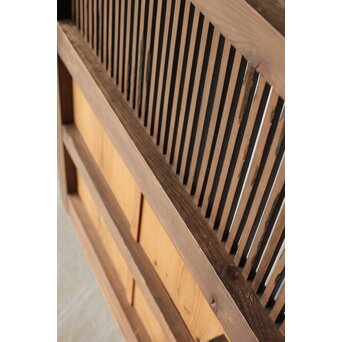 巾着金具 格子蔵戸　W0185 