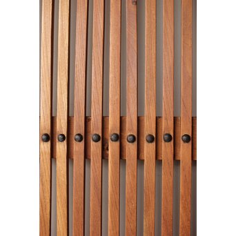 総欅白木格子蔵戸　W0186Y 