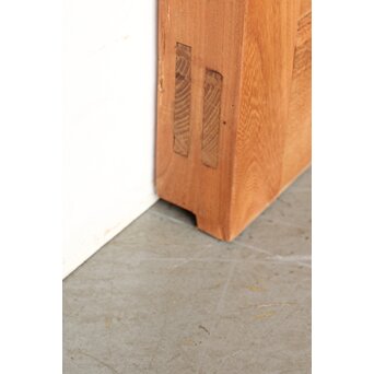 総欅白木格子蔵戸　W0186Y 