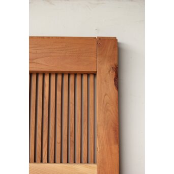 総欅白木格子蔵戸　W0186Y 