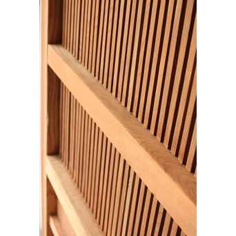 総欅白木格子蔵戸　W0186Y 