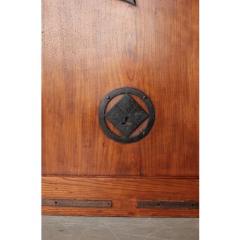 太框 総欅一枚板蔵戸　W0187Y 