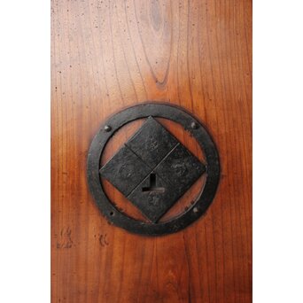 太框 総欅一枚板蔵戸　W0187Y 