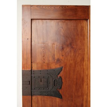 太框 総欅一枚板蔵戸　W0187Y 