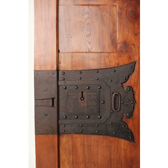 太框 総欅一枚板蔵戸　W0187Y 