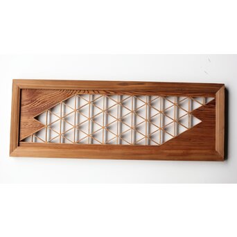 組子欄間　R0461 もう片面　両面使いですね