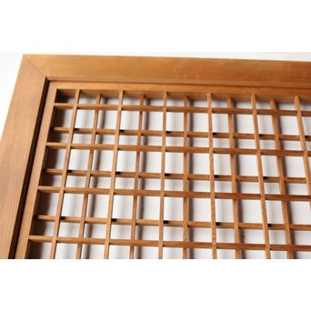 違い組子の欄間 2枚1組　R0462 