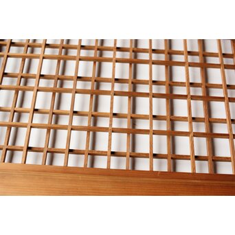 違い組子の欄間 2枚1組　R0462 