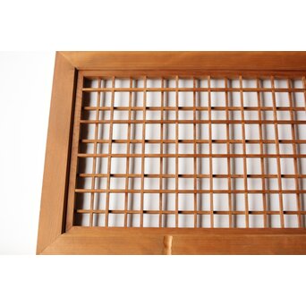 違い組子の欄間 2枚1組　R0462 