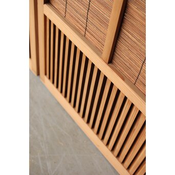 簀戸 4枚1組　F276 斜めに格子が設置