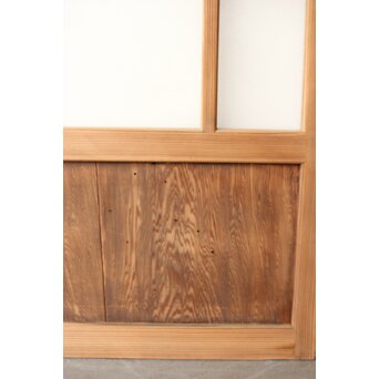 色ガラスと障子の建具 4枚1組　GD0267Y 