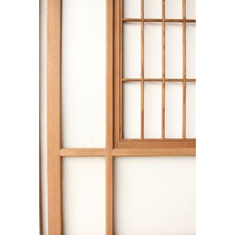 色ガラスと障子の建具 4枚1組　GD0267Y 